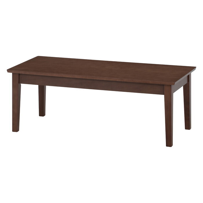 Rakuten - リビングテーブル シンプル シュラ BR ブラウン 組立品 W1100×D500×H400mm 9.6kg fj-29106 ダイニングテーブル テーブル 送料無料 北欧 モダン 家具 インテリア ナチュラル テイスト 新生活 オススメ おしゃれ 後払い