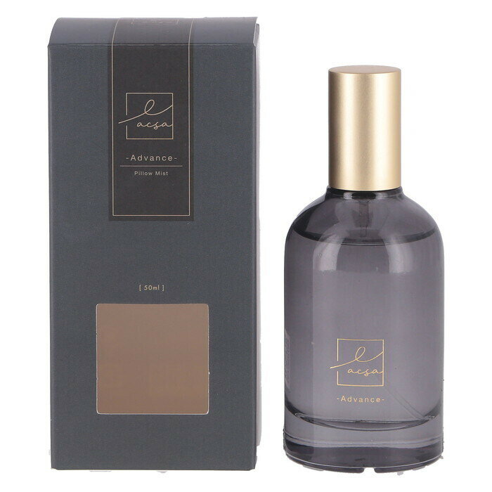 ピローミスト LACSA ラシサ Advance 50ml 完成品 W55×D55×H115mm 0.195kg fj-28069