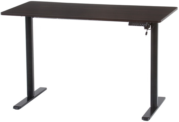 電動昇降 デスク クロイー BR×BK ブラウン×ブラック 組立品 W1200×D610×H730-1180mm fj-72052 パソコンデスク デスク 北欧 モダン 家具 インテリア ナチュラル テイスト 新生活 オススメ おしゃれ