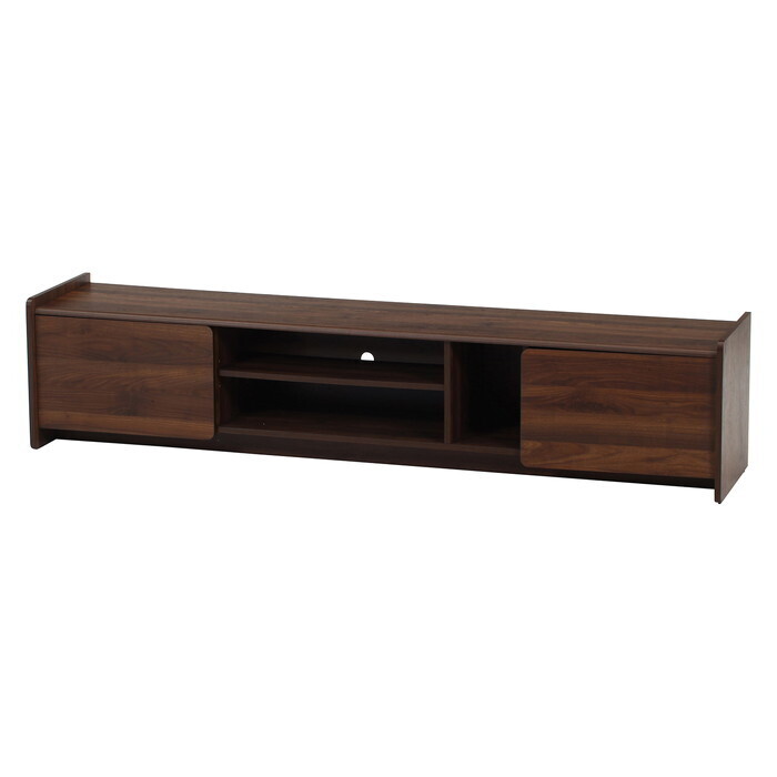 Rakuten - TVボード ヘーゼル 180幅 ウォルナット 組立品 W1800×D395×H395mm 27kg fj-71382 テレビ台 ローボード 収納 家具 送料無料 北欧 モダン 家具 インテリア ナチュラル テイスト 新生活 オススメ おしゃれ 後払い