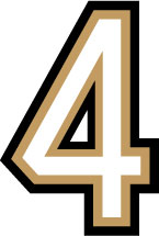 LETTER DECAL 【 4 】 レターデカールステッカー 2.5cmサイズ ナンバー DIY レタリング リメイク ガラ..