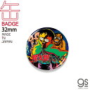 藤子不二雄A 缶バッジ 32mm 魔太郎がくる!! LCB372 漫画 アニメ キャラクター グッズ