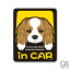 ڥåȥƥå CAVALIER KING in CAR Хꥢ ɥå󥫡  ڥå  DOG 饹 25 PET077 gs ƥå å