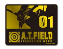 A.T.FIELD ステッカー 初号機 01 ATF016G 鏡面 ゴールド エヴァンゲリオン ヘルメット バイク 車 ツール ワークブランド グッズ