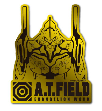 ATFIELD 스티커 초호기 버스트 업 ATF024G 경면 골드 에반게리온 헬멧 오토바이 자동차 툴 워크 브랜드 상품