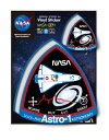 NASAステッカー Astro-1 ロゴ エンブレム 宇宙 スペースシャトル NASA004 グッズ(3)