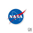 NASA ミニステッカー ミートボールロゴ エンブレム 宇宙