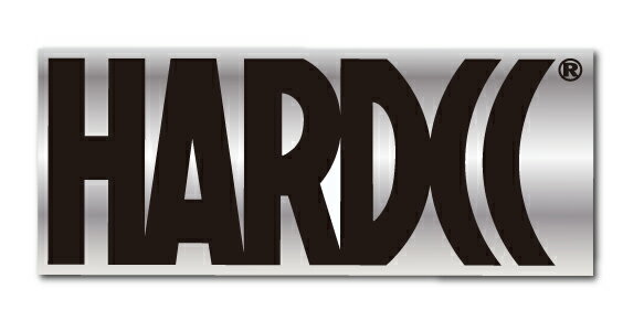 ハードコアチョコレート HARDCORE CHOCOLATE ホログラムステッカー ロゴ03 HARDCC HARD03 ブランド グッズ