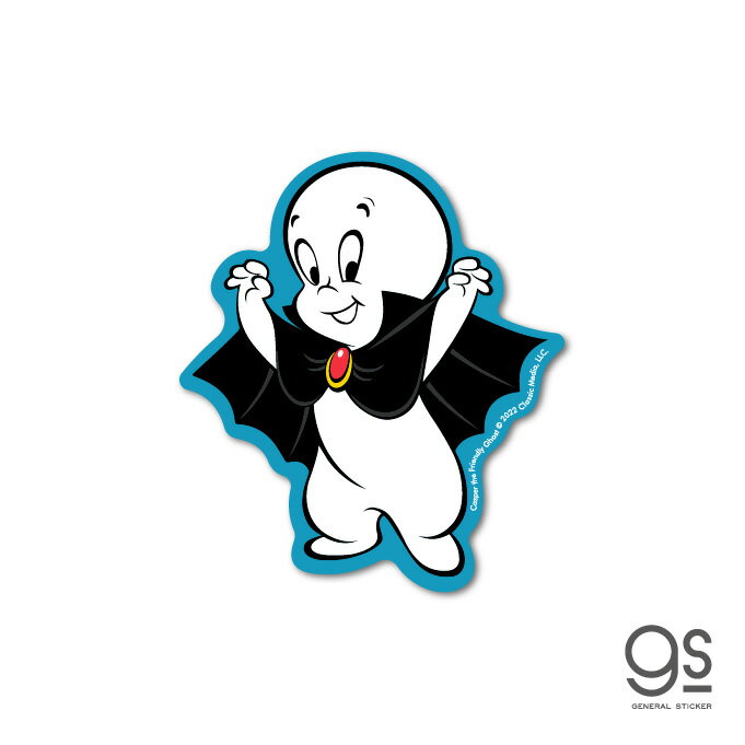 樂天商城 - キャスパー ダイカットステッカー ドラキュラ ユニバーサル ゴースト Casper おしゃれ アメリカ イラスト gs 公式グッズ CAS-008
