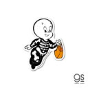 キャスパー ダイカットステッカー 骨 ユニバーサル ゴースト Casper おしゃれ アメリカ イラスト gs 公式グッズ CAS-009