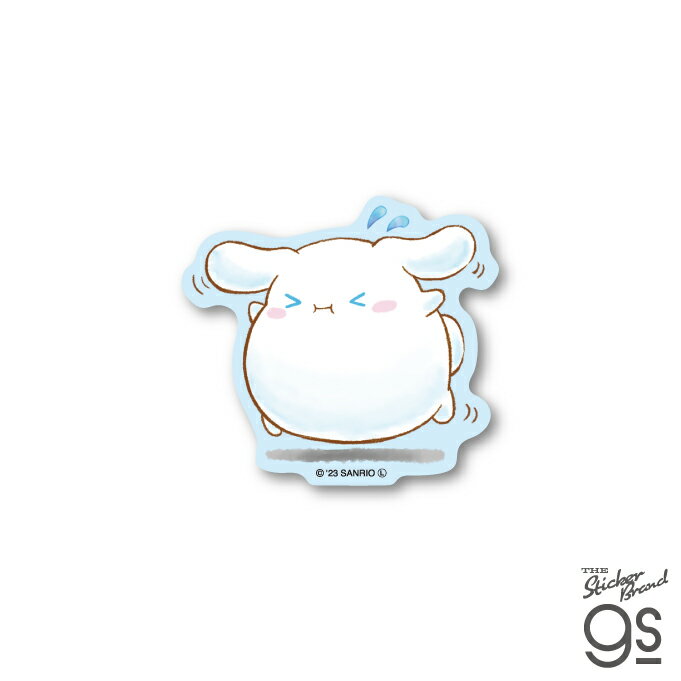 ぷくぷく シナモロール ミニステッカー バタバタ キャラクターステッカー サンリオ かわいい ブランド ステッカー gs 公式グッズ LCS-1655
