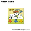MUZIK TIGER ダイカットステッカー Keep Calm and Carry On オシャレ ムジークタイガー 韓国 トレンド 人気 ブランド カワイイ...