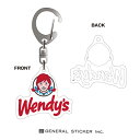 ウェンディーズ アクリルキーホルダー 02 ロゴ ウェンディーちゃん WENDY 039 S キャラクター ライセンス商品 WEN029 gs グッズ