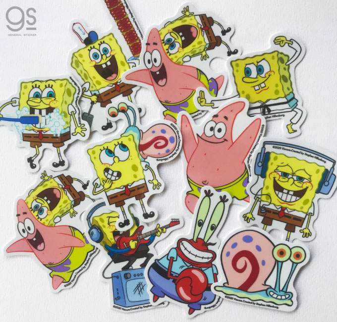 ���ݥ󥸡��ܥ� �ߥ˥��ƥå��� ���� ����饯�������ƥå��� ����ꥫ ���˥� SpongeBob SPO016 gs �������å�