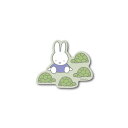miffy ダイカットビニールミニステッカー ミッフィーとカメ キャラクターステッカー 絵本 イラスト かわいい こども うさぎ gs 公式グッズ MIF041
