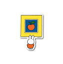 miffy ダイカットビニールステッカー 絵画 キャラクターステッカー 絵本 イラスト かわいい こども うさぎ gs 公式グッズ MIF052