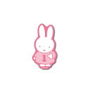 miffy ダイカットビニールミニステッカー ミッフィー ピンク キャラクター 絵本 イラスト かわいい こども うさぎ gs 公式グッズ MIF070