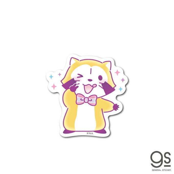 樂天商城 - ラスカル ミニステッカー ピース キャラクターステッカー あらいぐま アニメ 人気 かわいい RAS011 gs 公式グッズ