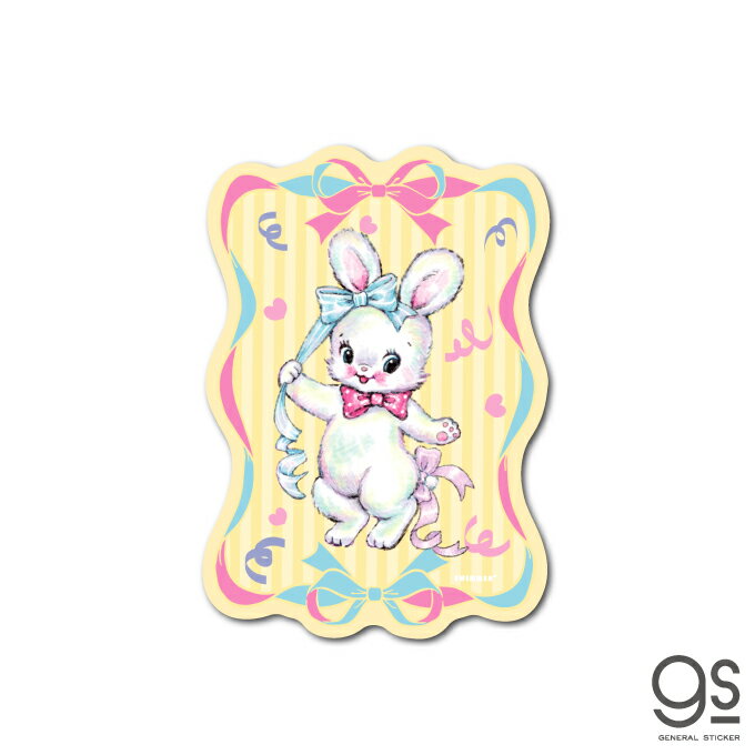 樂天商城 - SWIMMER スイマー ミニステッカー リバニー キャラクターステッカー ブランド イラスト かわいい パステル レトロ 雑貨 gs 公式グッズ SWM-069