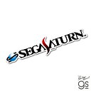 セガハード ダイカットステッカー SEGASATURN ロゴ SEGA セガ ゲーム機 コレクション gs 公式グッズ SEGA-004(3)
