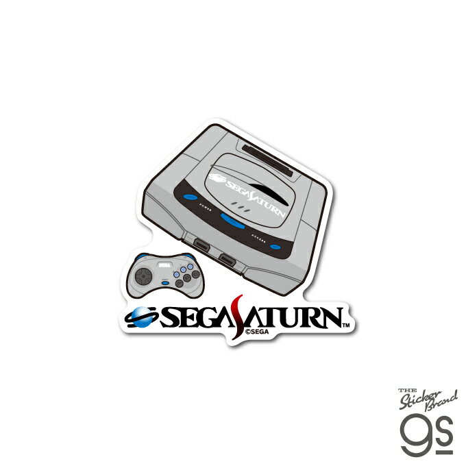 セガハード ダイカットステッカー SEGASATURN コンソール SEGA セガ ゲーム機 コレクション gs 公式グッズ SEGA-009