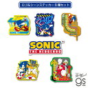【6種セット】 ソニック ダイカットステッカー ロゴ&シーン SEGA セガ Sonic ソニックシリーズ キャラクター ステッカー gs 公式グッズ SONIC-SET02