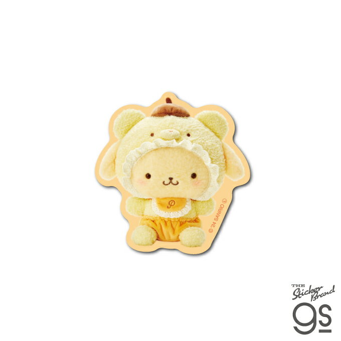 樂天商城 - サンリオキャラクターズ ラテクマベビー ミニステッカー ポムポムプリン サンリオ かわいい キャラクター ぬいぐるみ gs 公式グッズ SAN-076