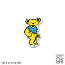 GRATEFUL DEAD _CJbgXebJ[ DANCING BEAR YELLOW T[N OCgtEfbh oh AJ y ROCK ObY gs ObY GFD-013