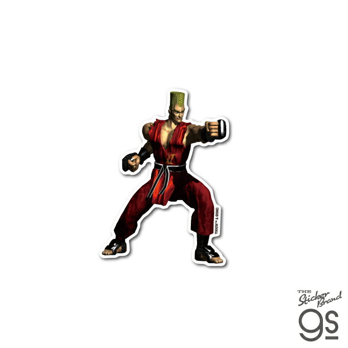 鉄拳レジェンドシリーズ ダイカットビニールステッカー ポール・フェニックス TEKKEN キャラクター PAUL コレクション 3D格闘ゲーム game gs 公式グッズ TKN022