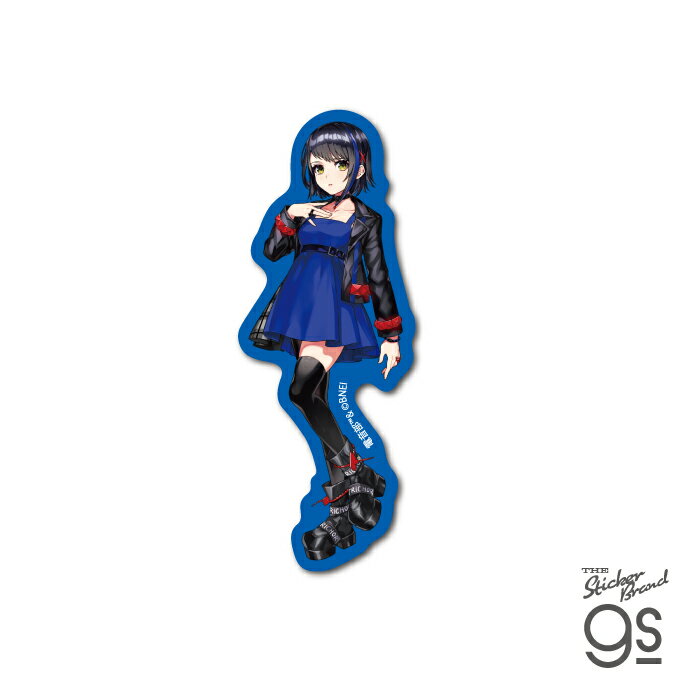 電音部 ダイカットステッカー シブヤエリア 瀬戸 海月 音楽 CD DJ ミュージック 部活 高校 キャラクター gs 公式グッズ DEN011(3)