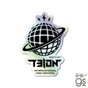 電音部 ホログラムステッカー ロゴ 帝音国際学院 音楽 CD DJ ミュージック 部活 高校 gs 公式グッズ DEN034(3)