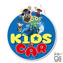 ケロロ軍曹 ビッグサイズステッカー KIDS IN CAR アニメ 漫画 宇宙人 可愛い カエル 蛙 イラスト 車 キャラクター gs 公式グッズ KRR025