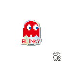 PAC-MAN ホログラムステッカー BLINKY ドット パックマン ゲーム game レトロ コレクション ライセンス商品 キャラクター 人気 gs 公式グッズ PAC012