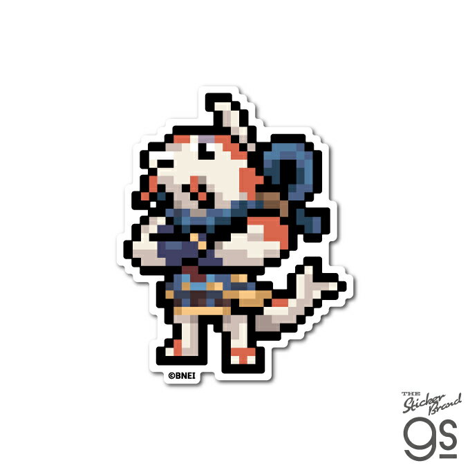 トワと神樹の祈り子たち ピクセルアートステッカー ニシキ ゲーム ドット コレクション ファンタジー スマホ キャラクター gs 公式グッズ TWA018