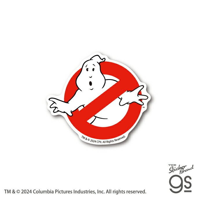 樂天商城 - ゴーストバスターズ ダイカットステッカー ロゴ01 映画 Ghostbusters コメディ SF アメリカ gs 公式グッズ GSB001