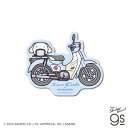 Super Cub×サンリオキャラクターズ ステッカー シナモロール01 かわいい sanrio コラボ バイク スーパーカブ Honda gs 公式グッズ LCS1680