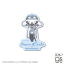 Super Cub×サンリオキャラクターズ ステッカー シナモロール03 かわいい sanrio コラボ バイク スーパーカブ Honda gs 公式グッズ LCS1690