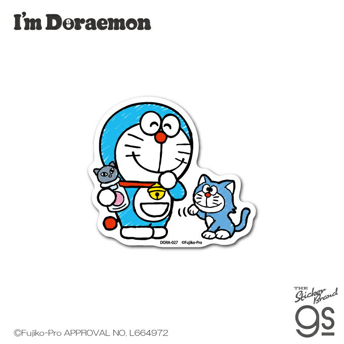 国民的キャラクター、ドラえもんの公式グッズ『I'm Doraemon』 リニューアルした新商品が豊富なラインナップで登場しました！ ダイカットステッカーは、ドラえもんやのび太、しずかちゃんなど勢ぞろい！ クレヨンで描いたようなタッチがお洒落なデザインです♪ 大人気のストリートスタイルなドラえもんや、ひみつ道具もたくさん！ いつものドラえもんとは少し違う洗練されたタッチは、 お子様だけでなく、大人でも使いやすいステッカーです！ スマホケースにも入るサイズなので、貼らずに挟んで使うのもオススメです◎ こちらの商品は耐水、耐光性のある塩ビ素材のステッカーです。 自社工場製品だからこそのクオリティ！ 他輸入品とは一線を画した、高品質な仕上がりの商品です。 屋外はもちろん、スマホ、PC、タブレット、ノートや手帳、 マイボトルやインテリア小物、スーツケースなどにも！ 様々なシーンでお楽しみ下さい。 ●サイズ 　幅62mm×高さ56mm（本体サイズ） ●製造国 　日本（自社製造） ●備考 　株式会社ゼネラルステッカーが企画・製造・販売しております、 　キャラクターライセンス商品です。 &copy;Fujiko-Pro