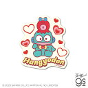 ハンギョドン40周年 ダイカットステッカー ハート サンリオ sanrio 期間限定 記念 プレゼント お祝い 可愛い キャラクター gs 公式グッズ HG40-017