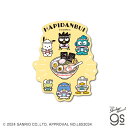 サンリオキャラクターズ ダイカットステッカー はぴだんぶい ラーメン sanrio キャラクター インバウンド 日本 和風 JAPAN お土産 可愛い gs 公式グッズ SAN156