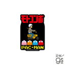 Honda×PAC-MAN ダイカットステッカー モトコンポ バイク パックマン ゲーム コラボ レトロ かっこいい スマホ キャラクター gs 公式グッズ HNPC003