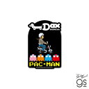 Honda×PAC-MAN ダイカットステッカー Dax バイク パックマン ゲーム コラボ レトロ お洒落 かっこいい スマホ キャラクター gs 公式グッズ HNPC008