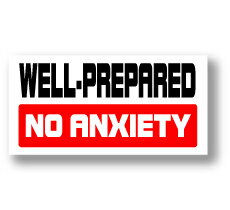 MPS004 備えあれば憂いなし コトワザミニステッカー Proverb Sticker