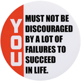 MPS012 七転八倒 コトワザミニステッカー Proverb Sticker