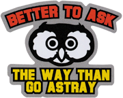 樂天商城 - MPS055 迷うより道を聞け コトワザミニステッカー Proverb Sticker