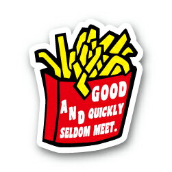 コトワザステッカー 早かろう悪かろう PROVERB DECALS PS227 シックスティーワット ステッカー