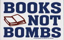 XebJ[ BS061 BOOKS NOT BOMBS