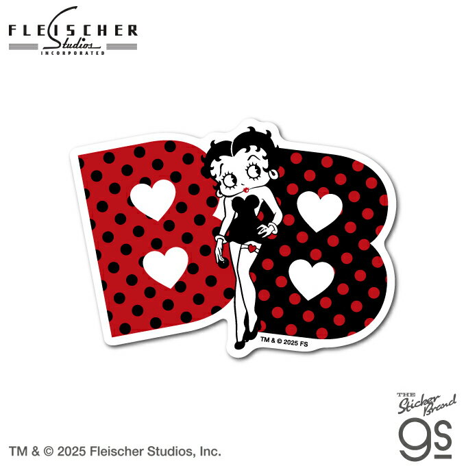 1930年代にアメリカで生まれ、今もなお世界中で愛される ポップカルチャーアイコンの『ベティー ブープ&trade;』 キュートなベティーちゃんがステッカーになりました！ ダイカットステッカーは、お馴染みの全身を写したデザインと、 ロゴやハートモチーフの入ったオシャレなデザインをご用意♪ ファン必見のステッカーは、貼るだけでお洒落な雰囲気に！ ノートPCや引き出しなどにコラージュするのもオススメです◎ こちらの商品は耐水、耐光性のある塩ビステッカーです。 自社工場製品だからこそのクオリティ！ 他輸入品とは一線を画した、高品質な仕上がりの商品です。 屋外はもちろん、PC、タブレット、ノートや手帳、 インテリア小物やスーツケース、大型家電にも！ 様々なシーンでお楽しみ下さい。 ●サイズ 　幅74mm×高さ54mm（本体サイズ） ●製造国 　日本（自社製造） ●備考 　株式会社ゼネラルステッカーが企画・製造・販売しております、 　キャラクターライセンス商品です。 TM & &copy; 2025 Fleischer Studios, Inc.