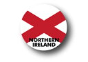 国旗缶バッジ CBFG058 NORTHERN IRELAND 北アイルランド 国旗 缶バッジ フラッグ 旅行 グッズ