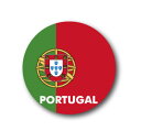 国旗缶バッジ CBFG083 PORTUGAL ポルトガル 国旗 缶バッジ フラッグ 旅行 グッズ